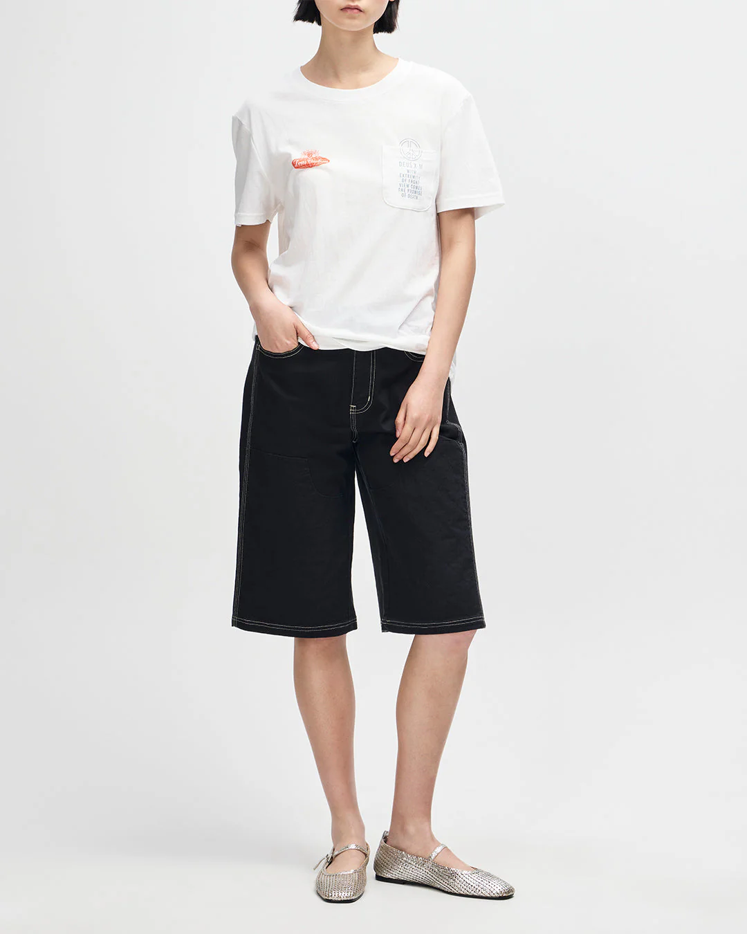 A110 Tee - White - Image 5