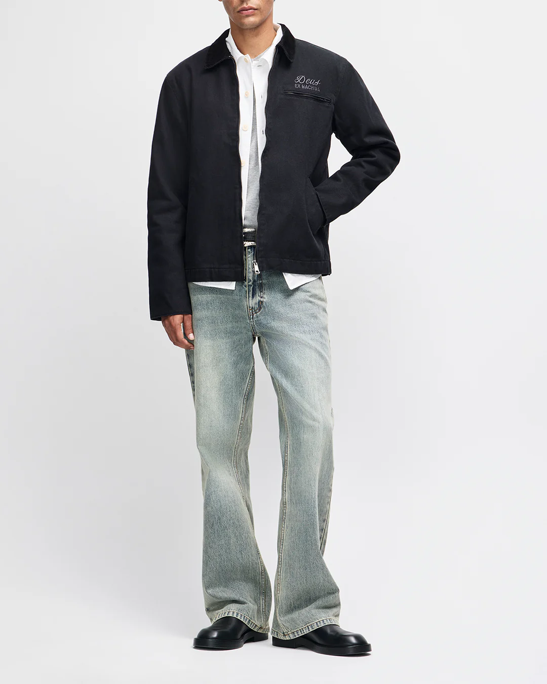 Address Workwear Jacket - Black - Image 6