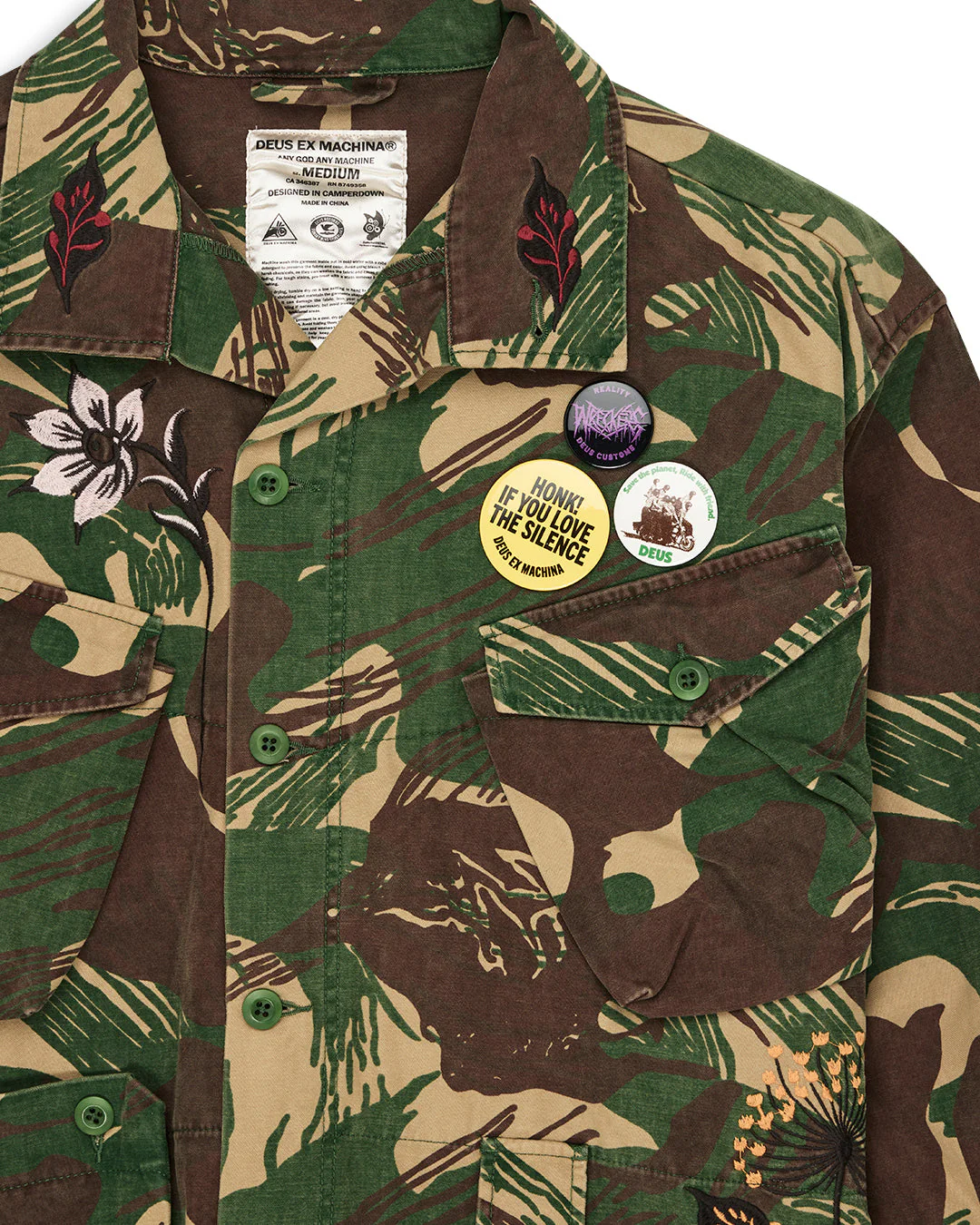Ahimsa Jacket - Earthly Delights Camo - Image 12