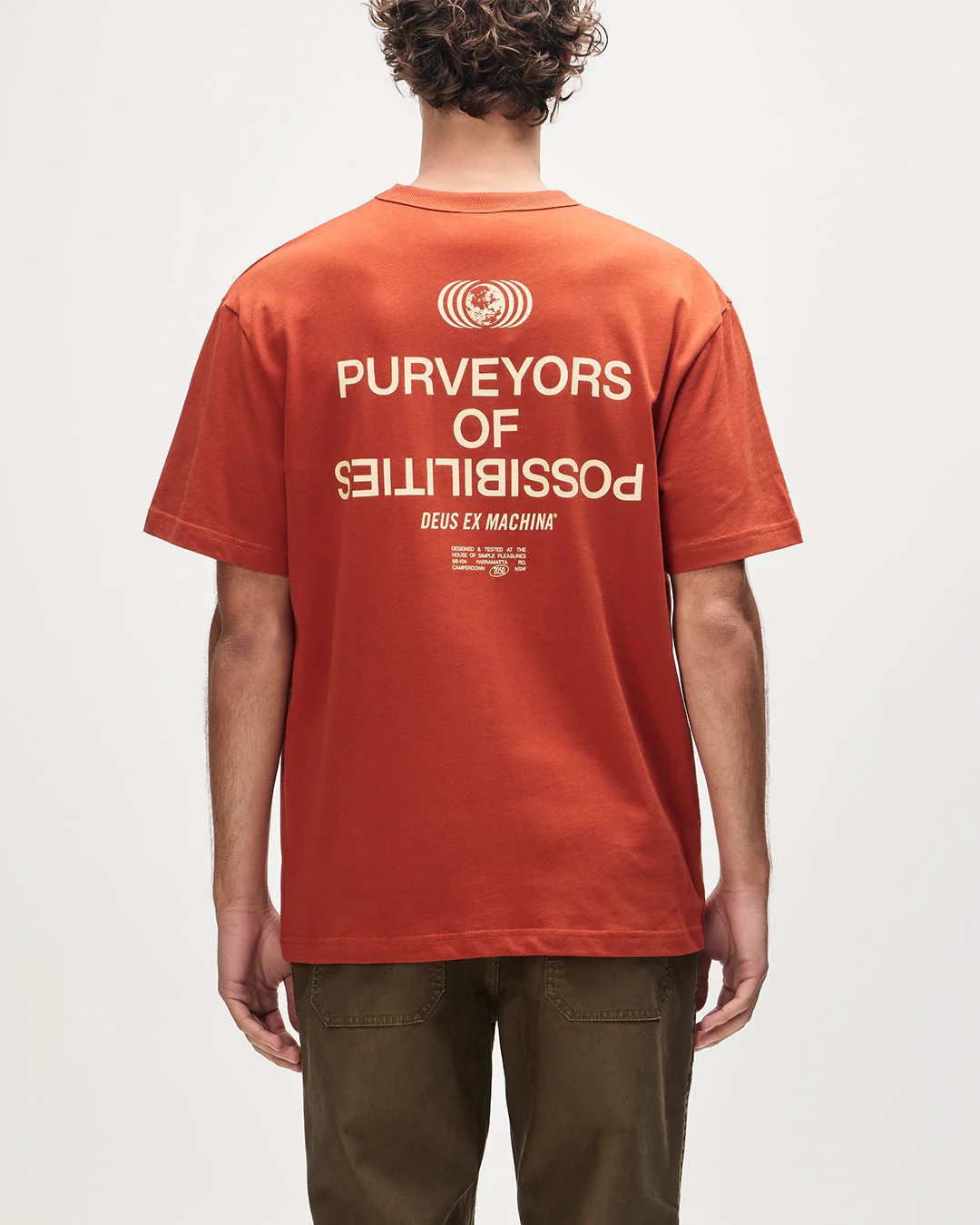 Axis Tee - Terracotta