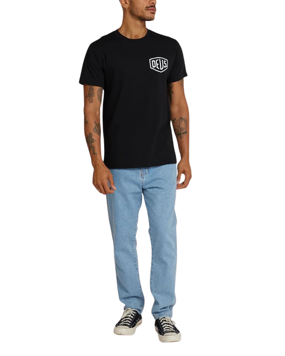 Biarritz Address Tee - Black - Image 3