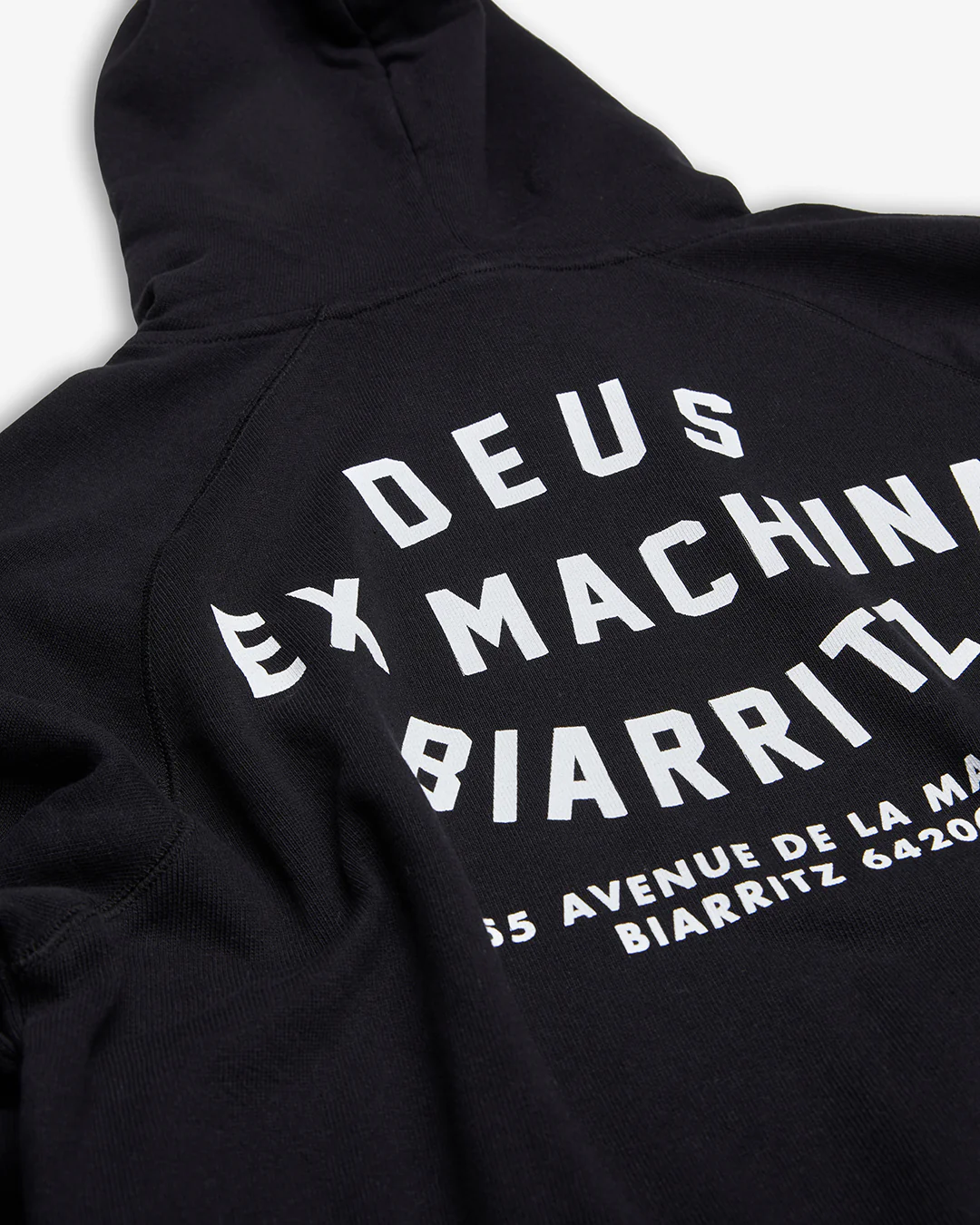 Biarritz Address Hoodie - Black - Image 5
