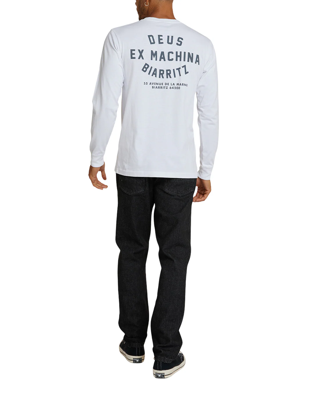 Biarritz Address Long Sleeve Tee - White - Image 2