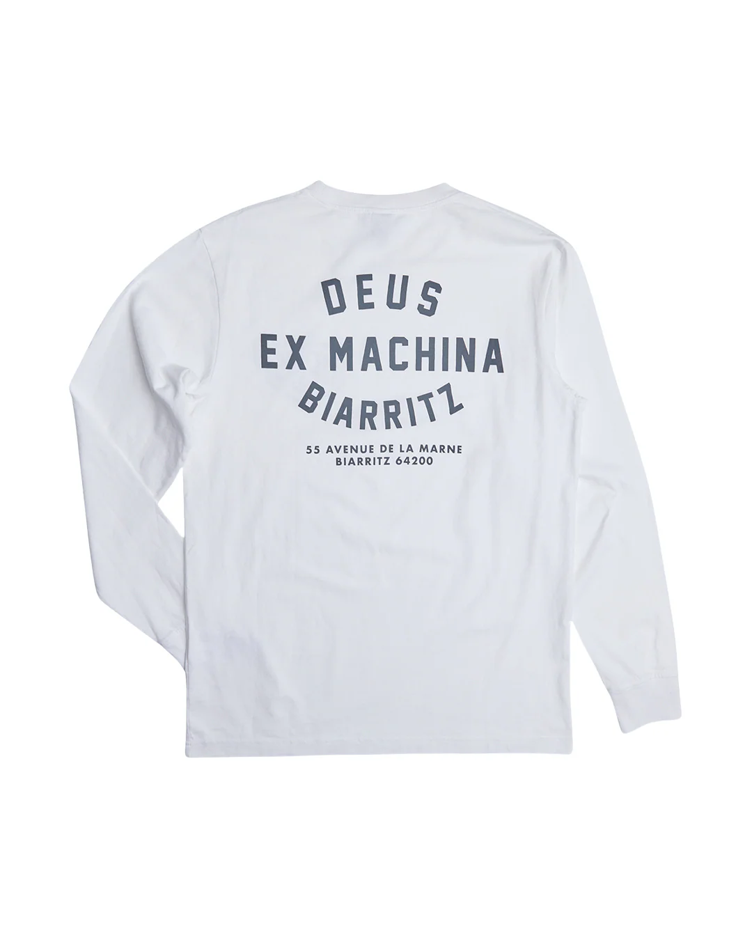 Biarritz Address Long Sleeve Tee - White - Image 4