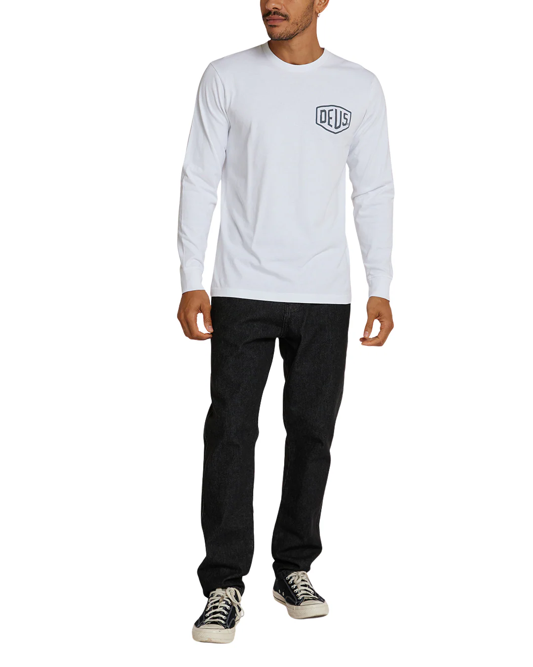 Biarritz Address Long Sleeve Tee - White - Image 5