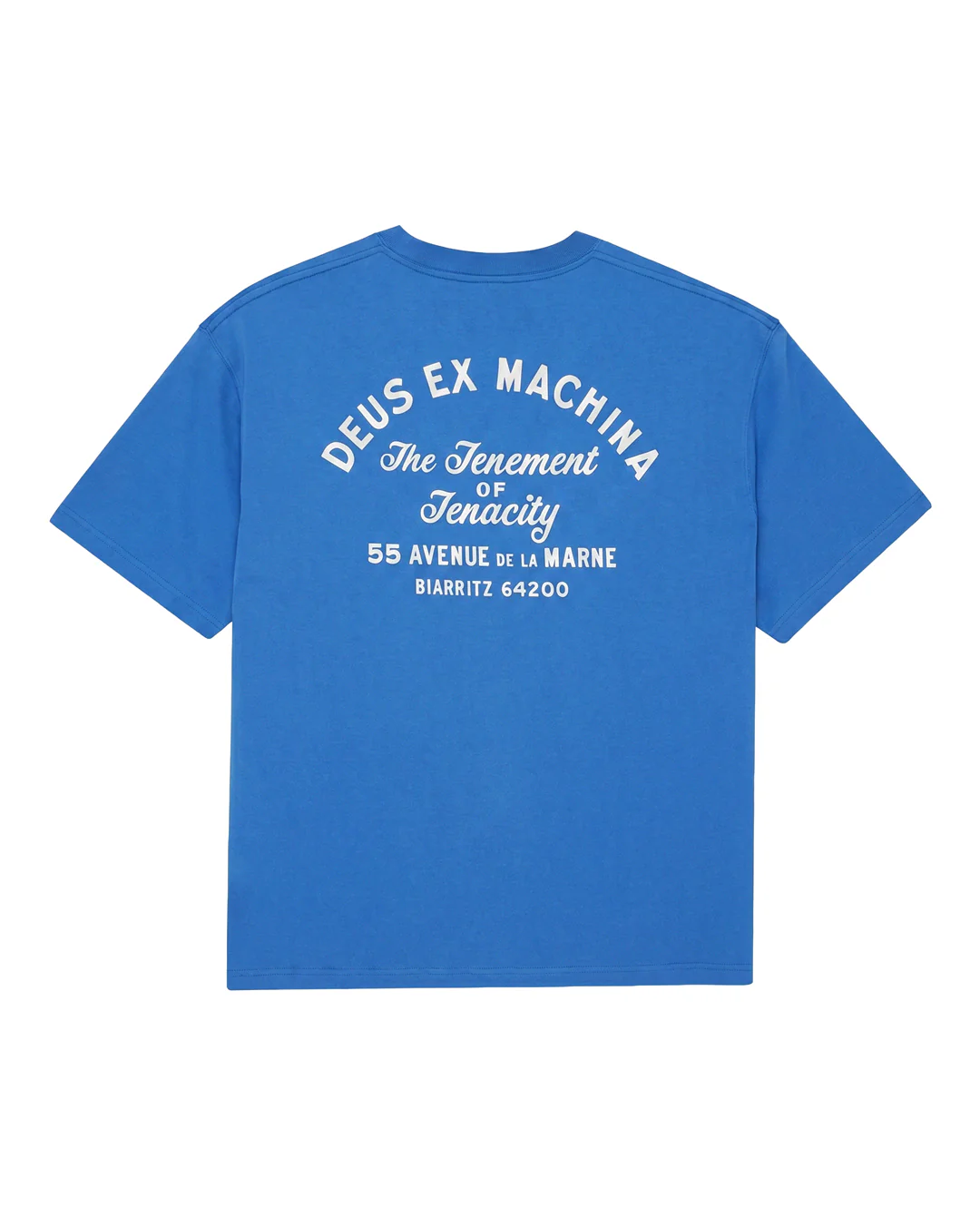 Biarritz Sign Tee - Daphne Blue - Image 2