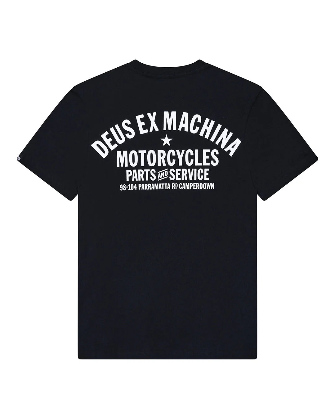 Camperdown Address Tee - Black - Image 3