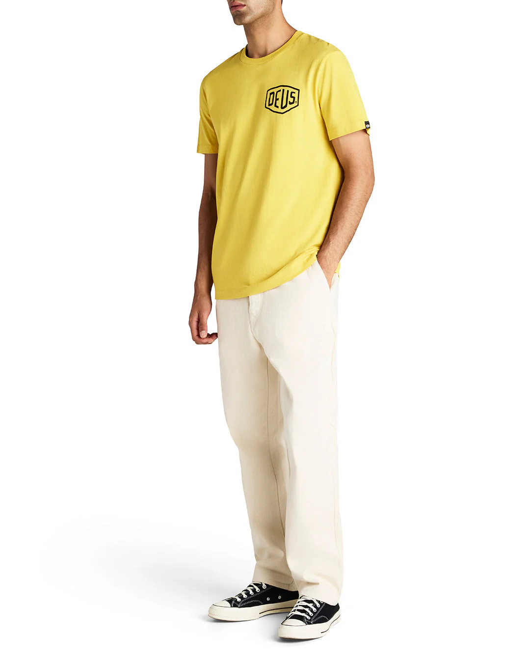 Camperdown Address Tee - Super Lemon - Image 6