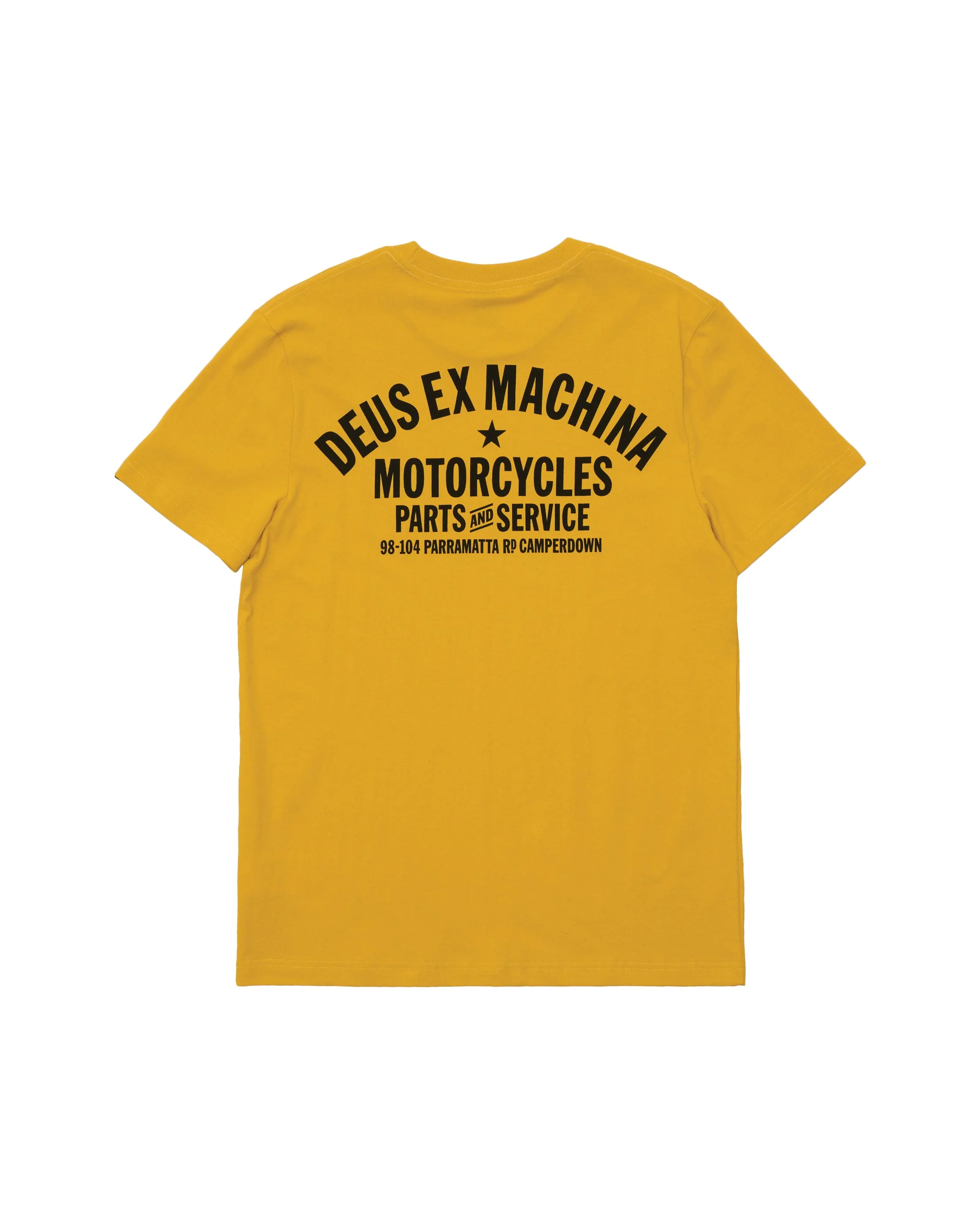 Camperdown Address Tee - Super Lemon - Image 8