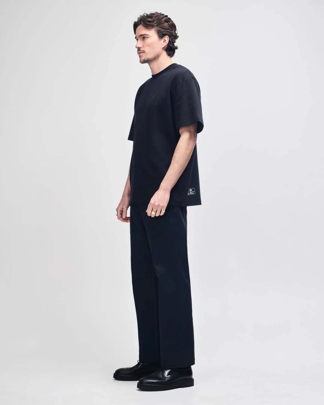 Camperdown Address Tee - Black - Image 6