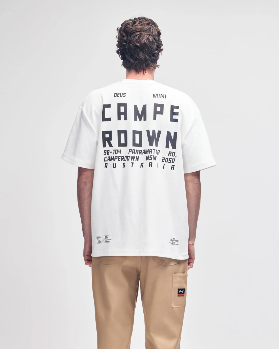 Camperdown Address Tee - Vintage White - Image 2
