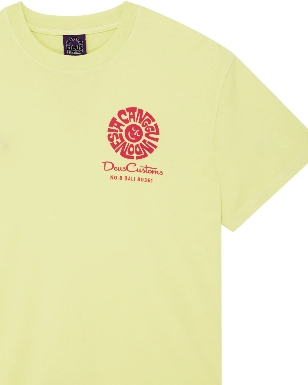 Canggu Address Tee - Canary Yellow - Image 9