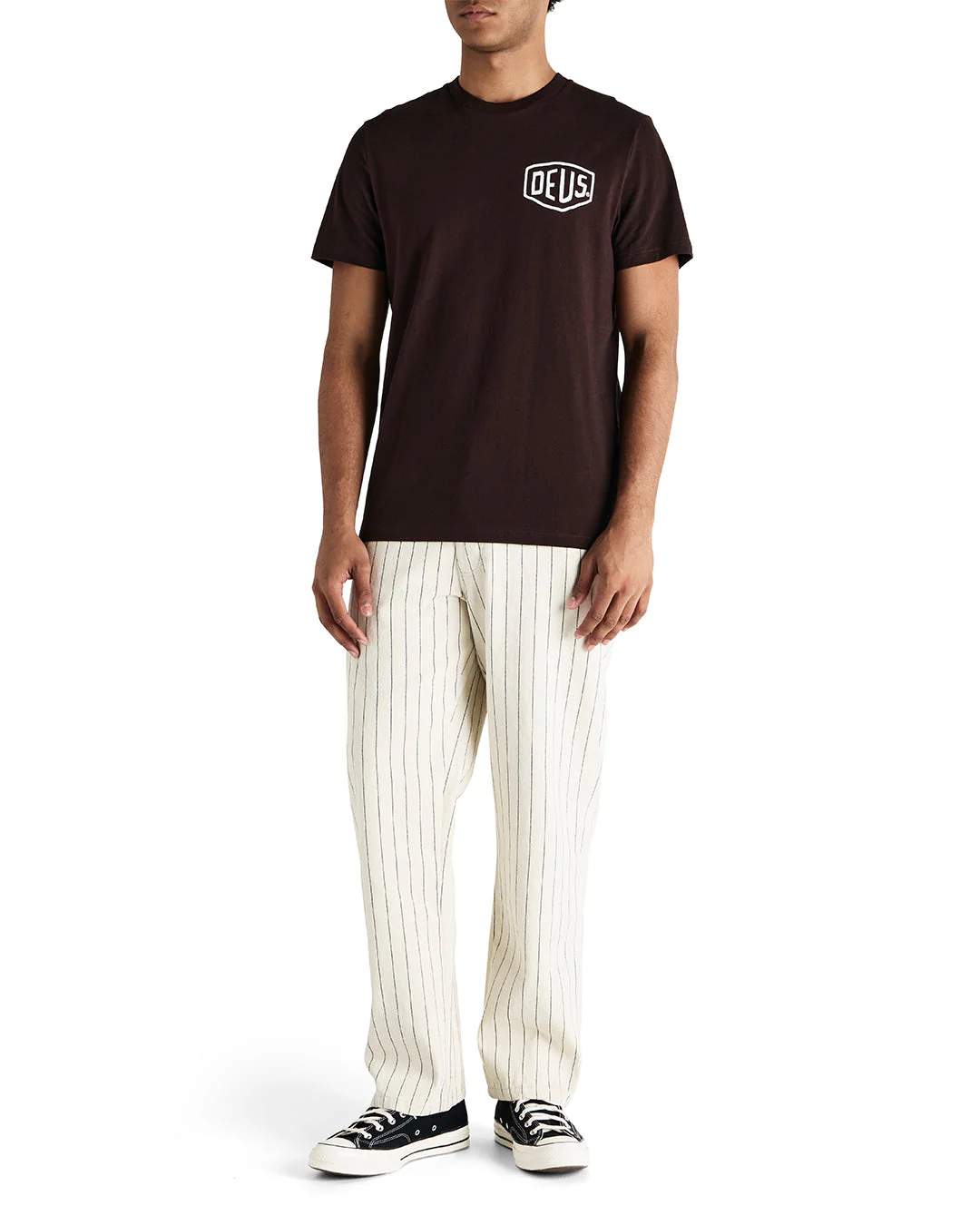 Dallas Stripe Work Pant - Natural - Image 3