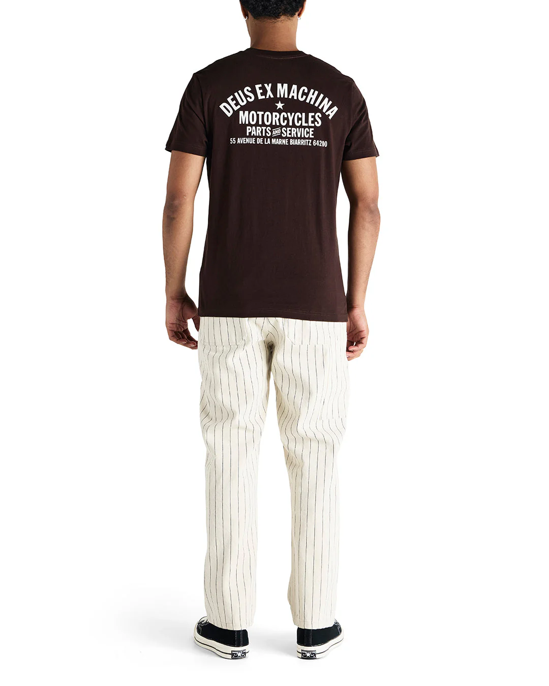 Dallas Stripe Work Pant - Natural - Image 4