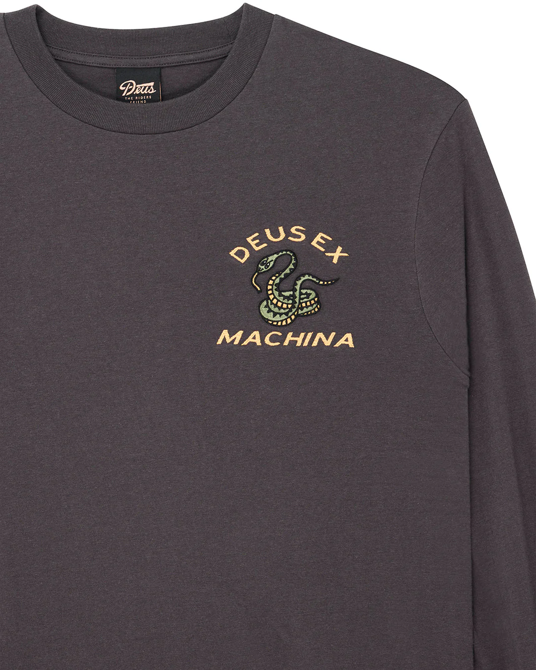 Danger Noodle Ls Tee - Anthracite - Image 8