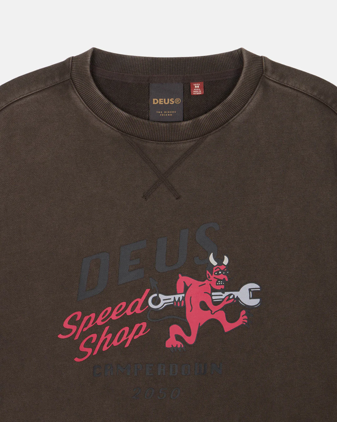 Dogleg Sweatshirt - Brown - Image 3