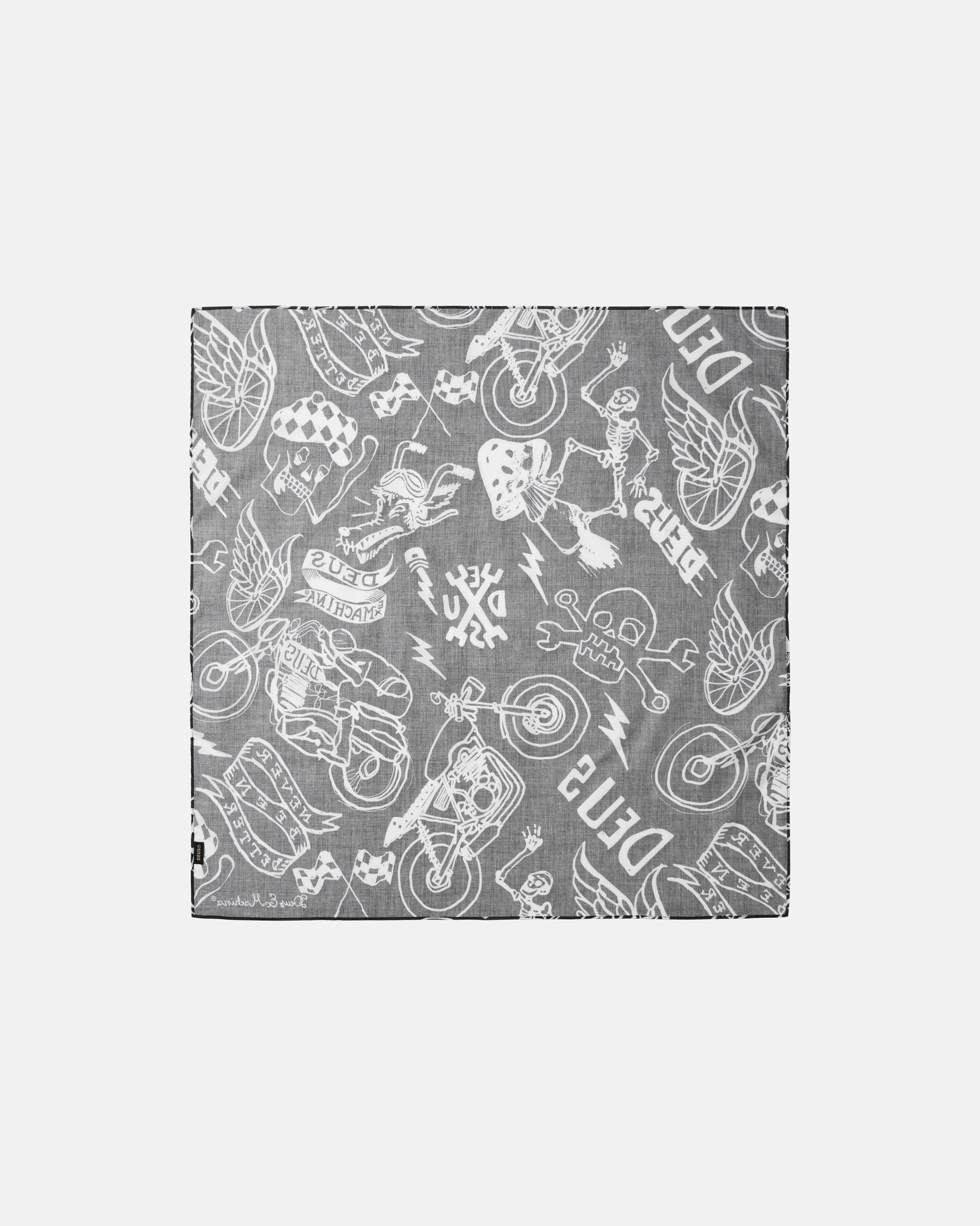 Doodle Bandana - Black - Image 2