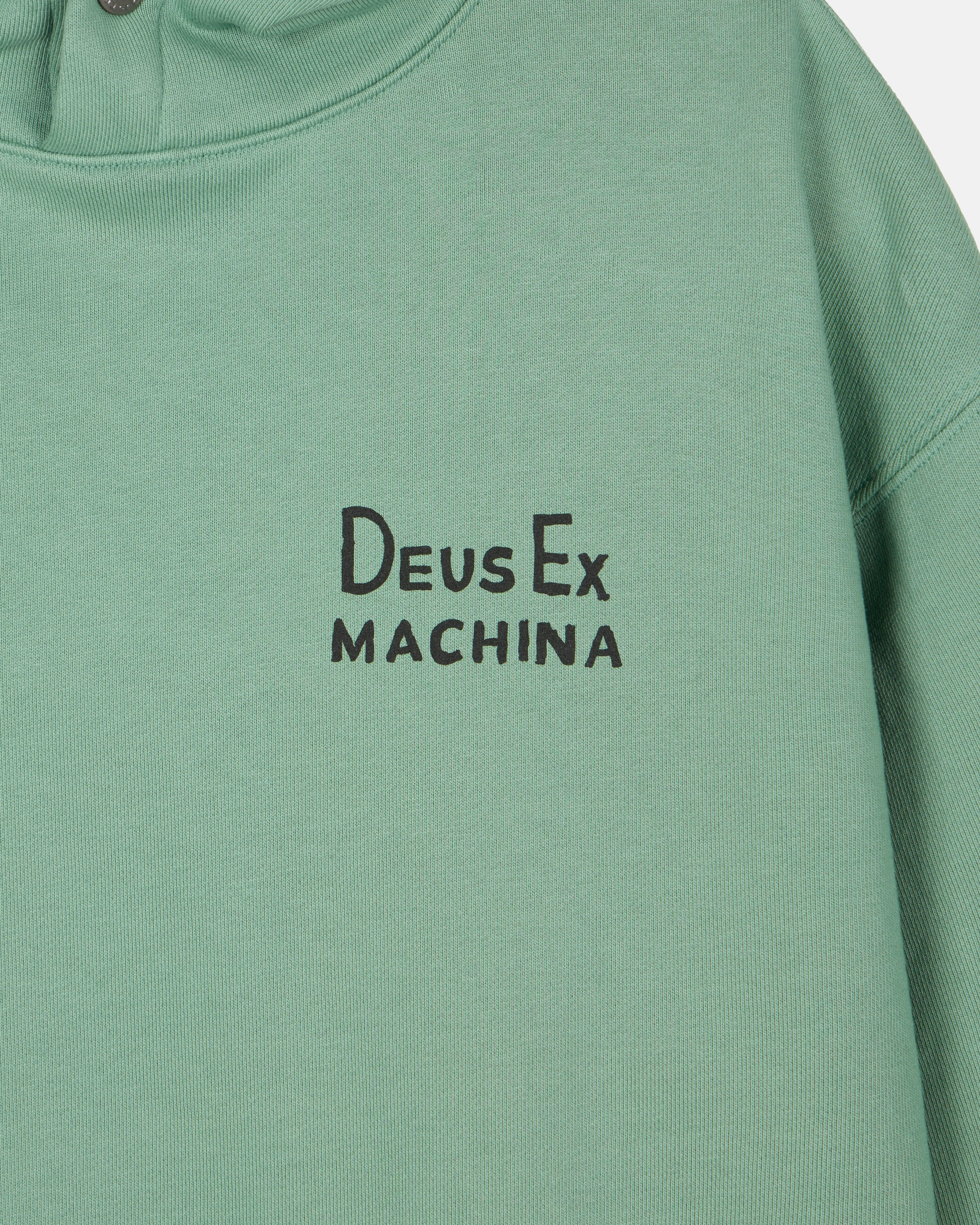 Doodle Dyed Hoodie - Green - Image 4