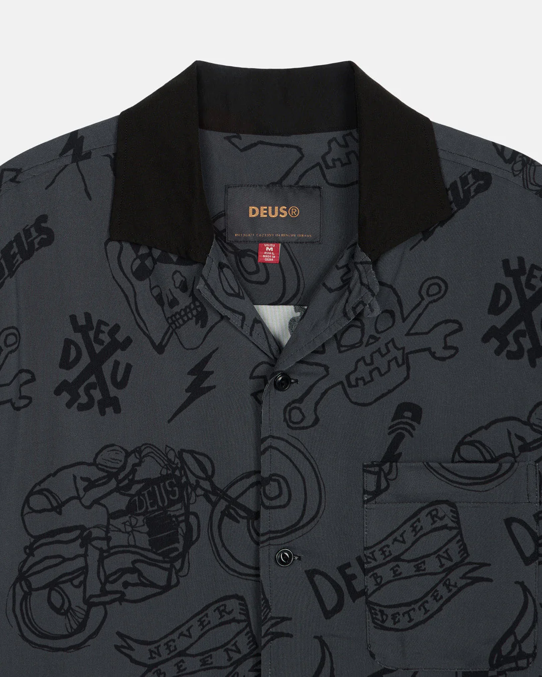 Doodle Ss Shirt - Black - Image 3