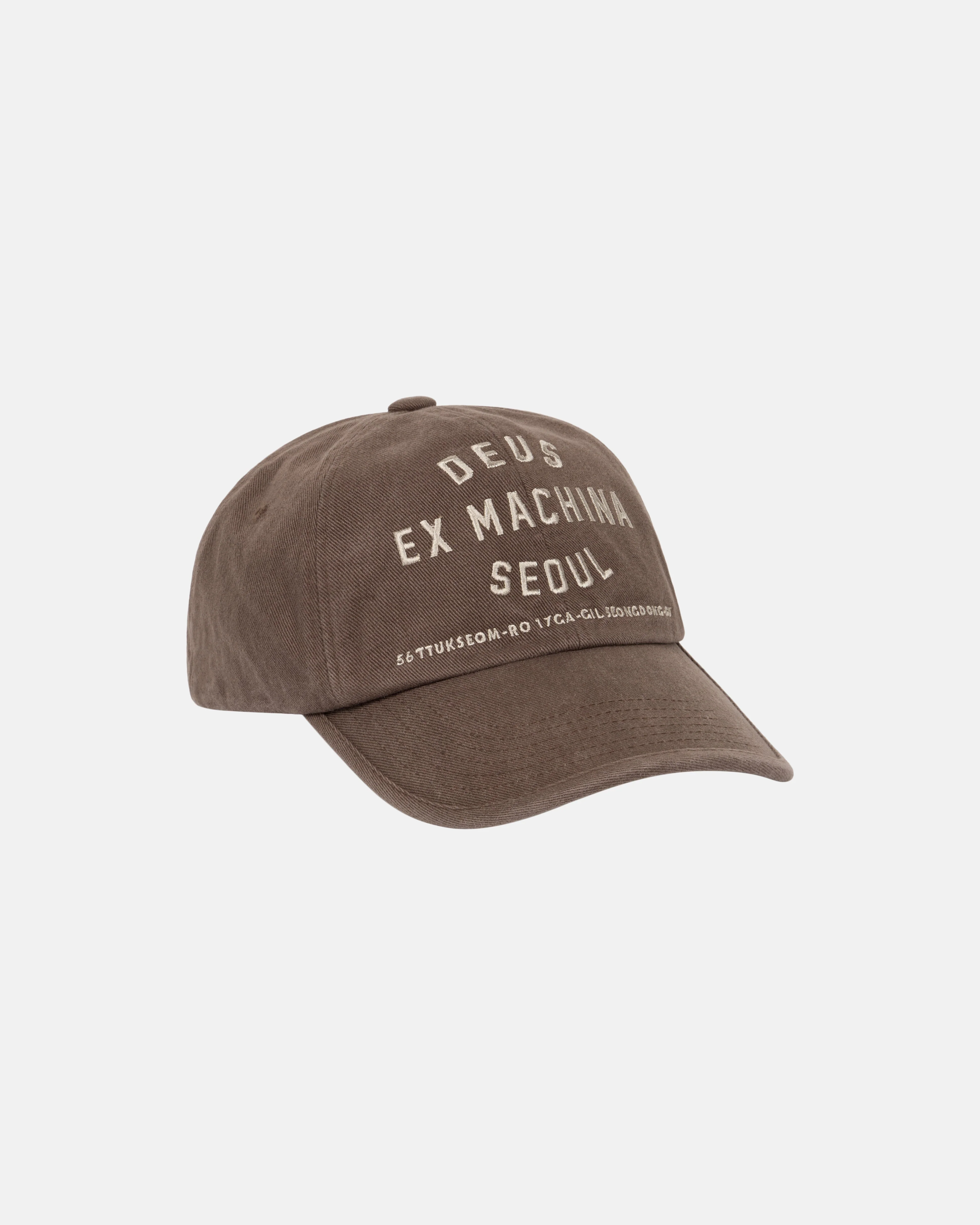 Emblem College Address Cap - Brown - Image 3