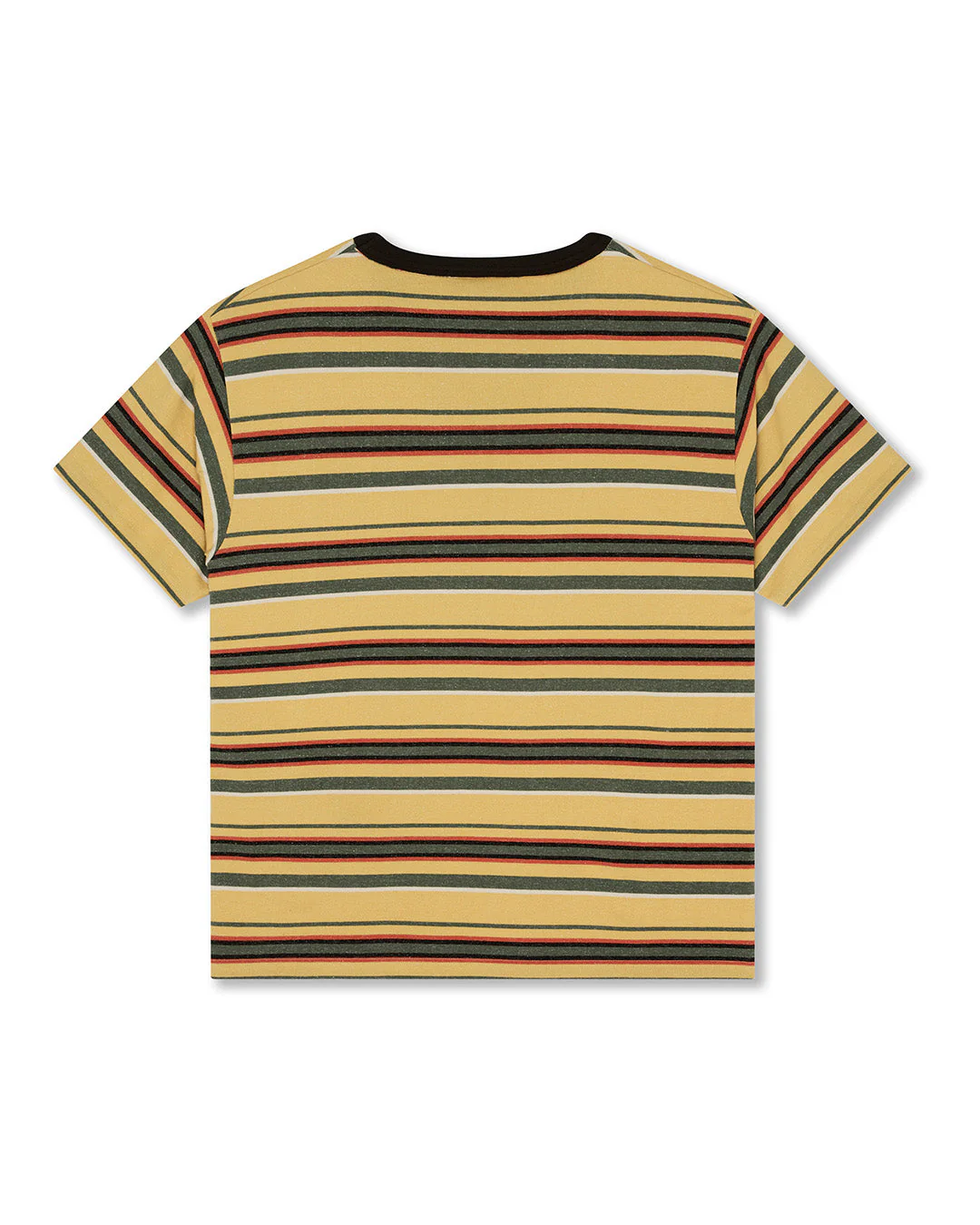 Forecourt Stripe Tee - Yellow - Image 2