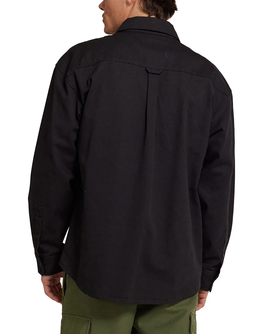 Frizell Twill Shirt - Anthracite - Image 2