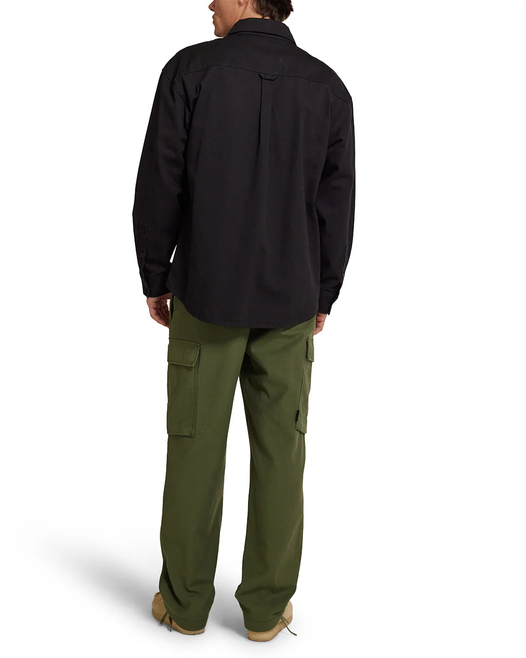Frizell Twill Shirt - Anthracite - Image 5