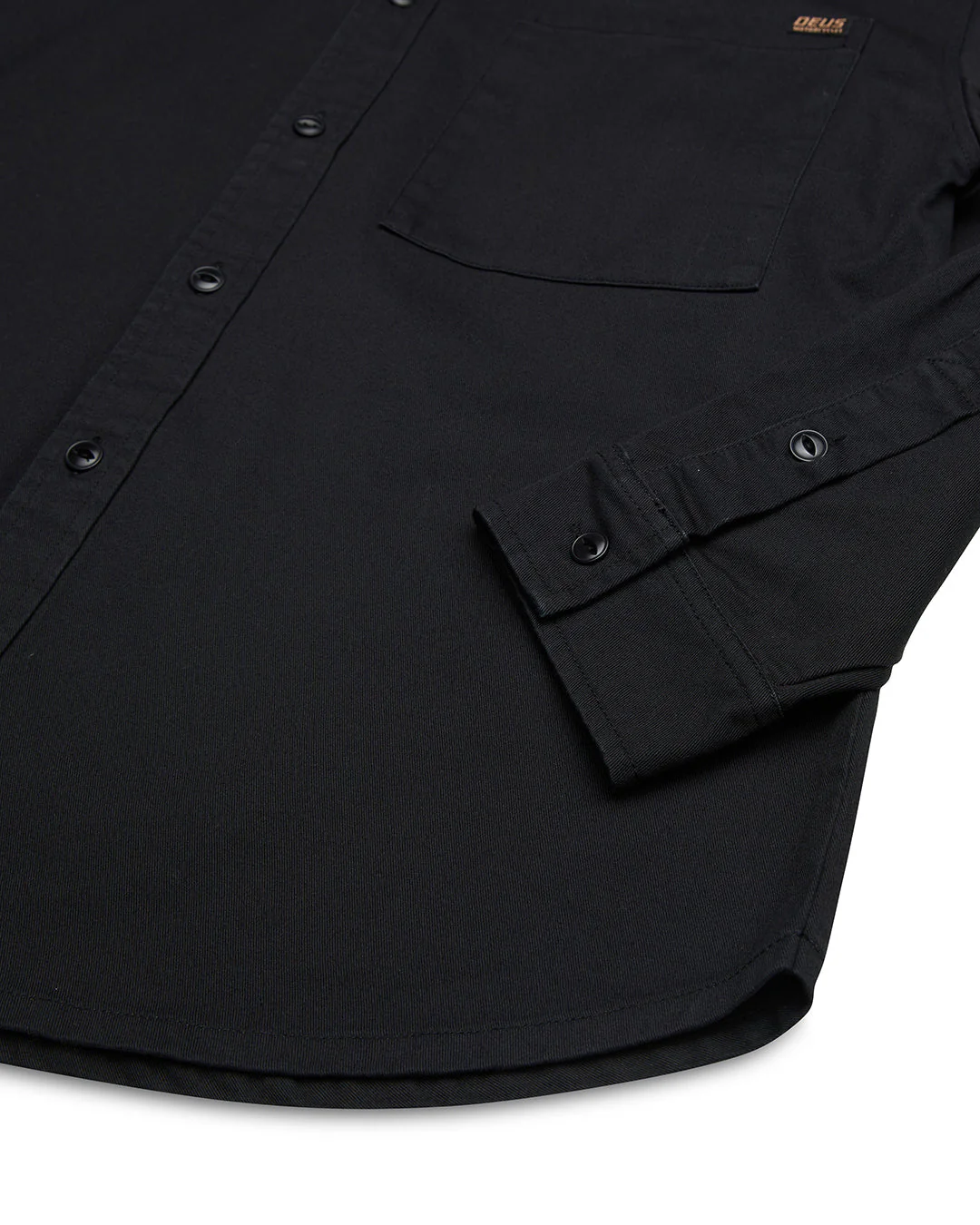 Frizell Twill Shirt - Anthracite - Image 7