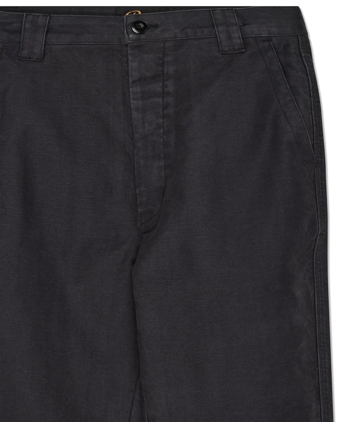 Hank Sateen Pant - Black - Image 7