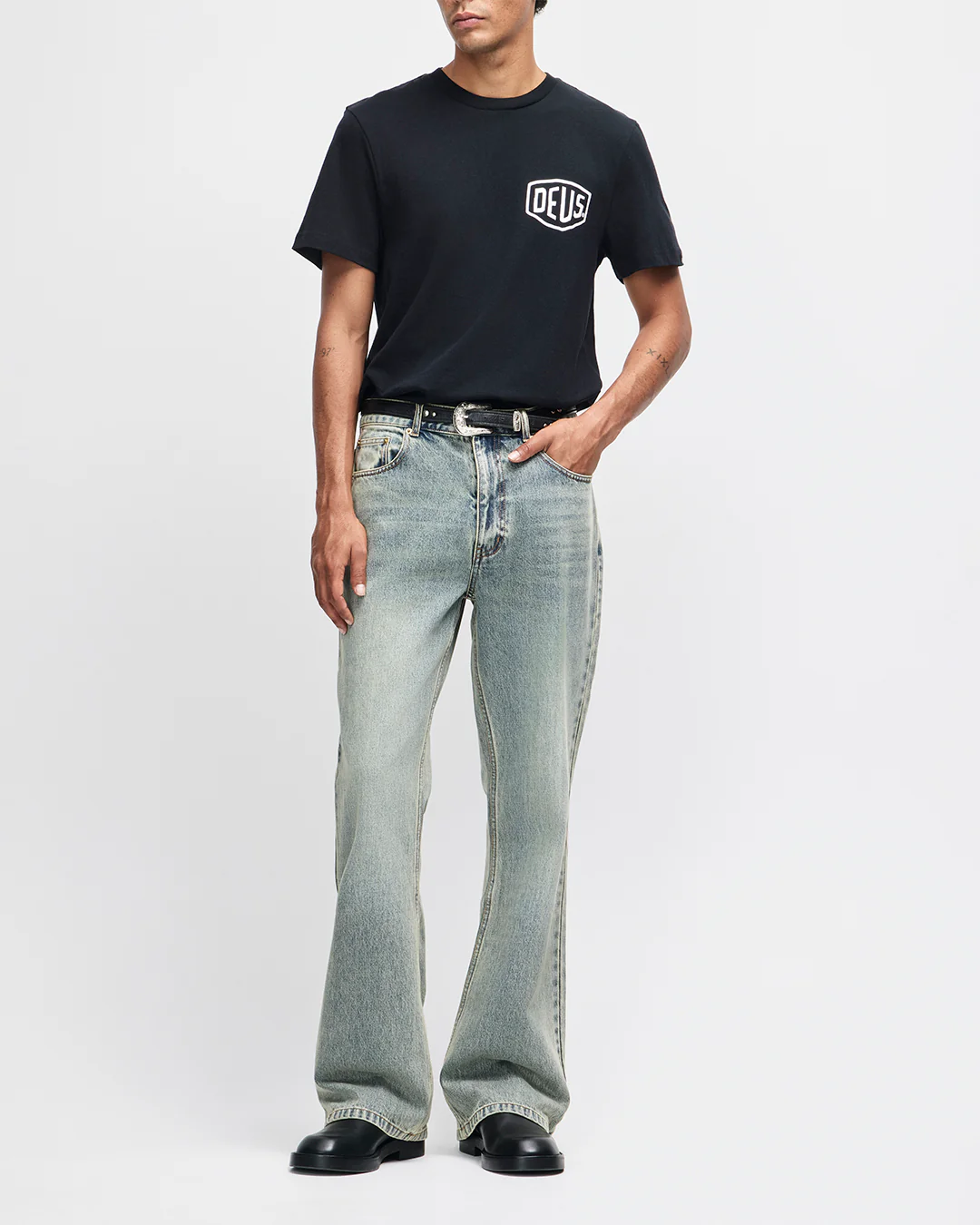 Harajuku Address Tee - Black - Image 6