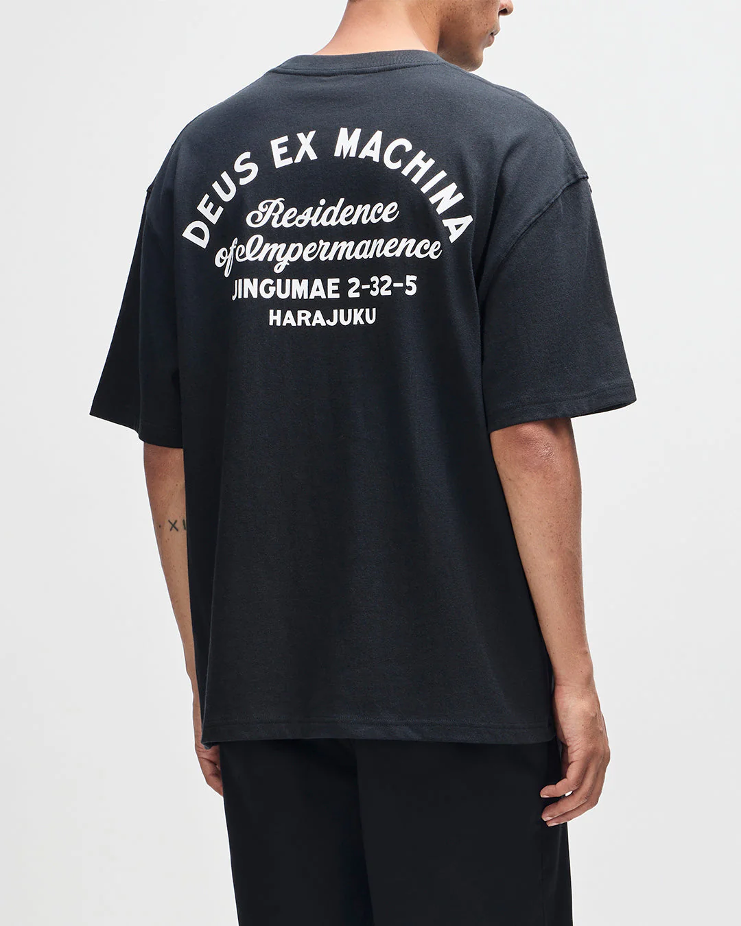 Harajuku Sign Tee - Black - Image 2