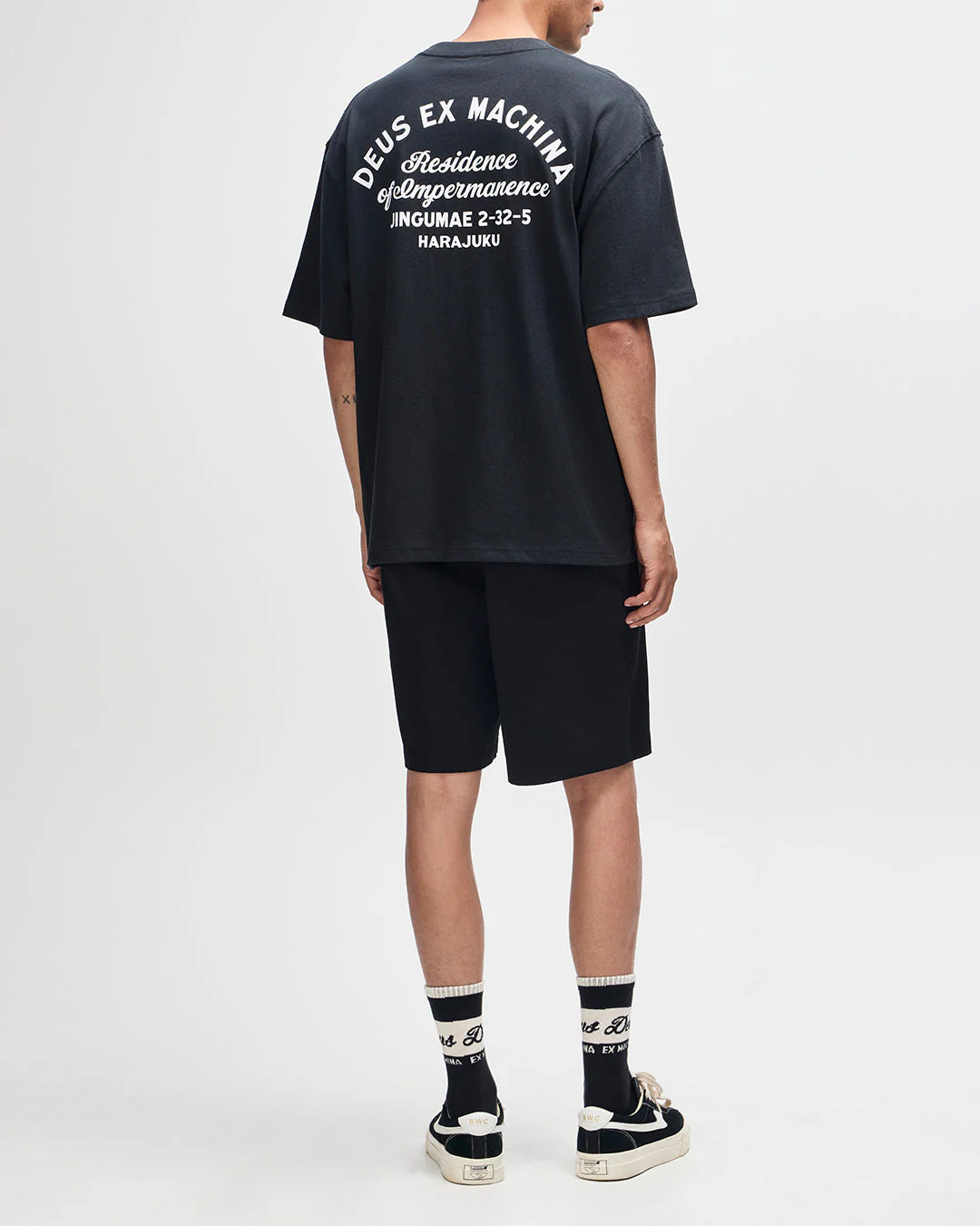Harajuku Sign Tee - Black - Image 6