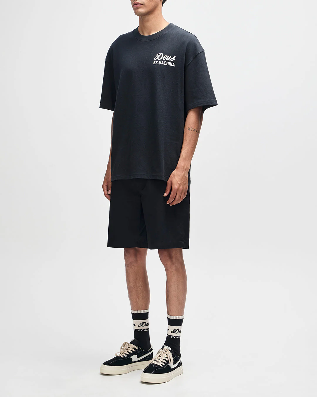 Harajuku Sign Tee - Black - Image 9