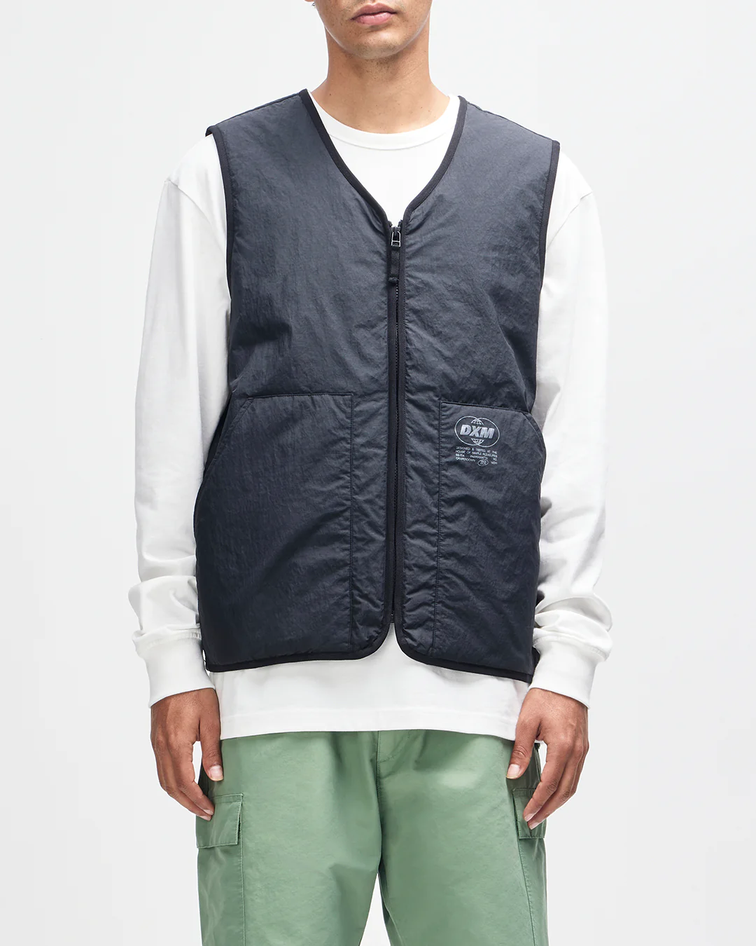 Hiro Padded Vest - Black