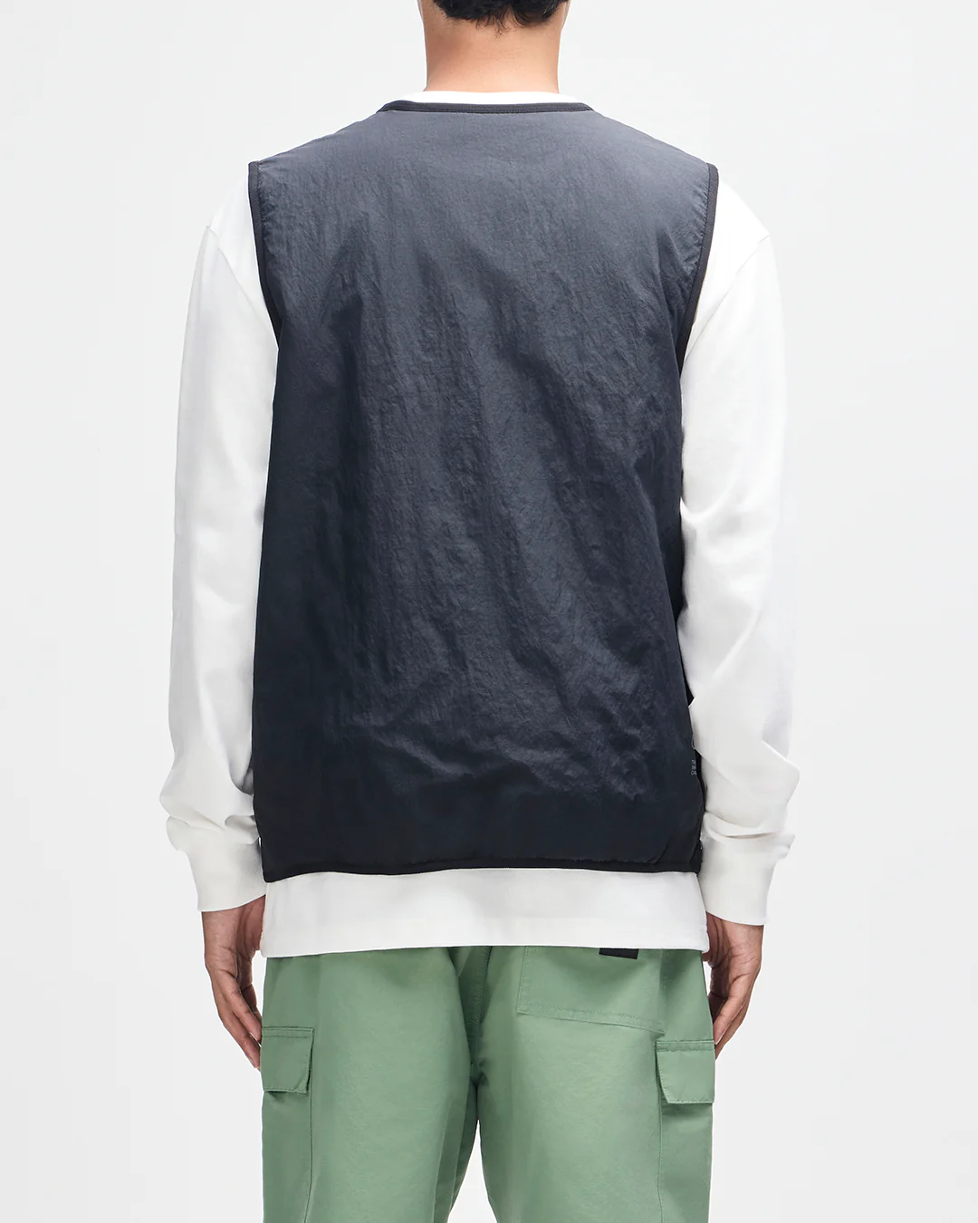 Hiro Padded Vest - Black - Image 2