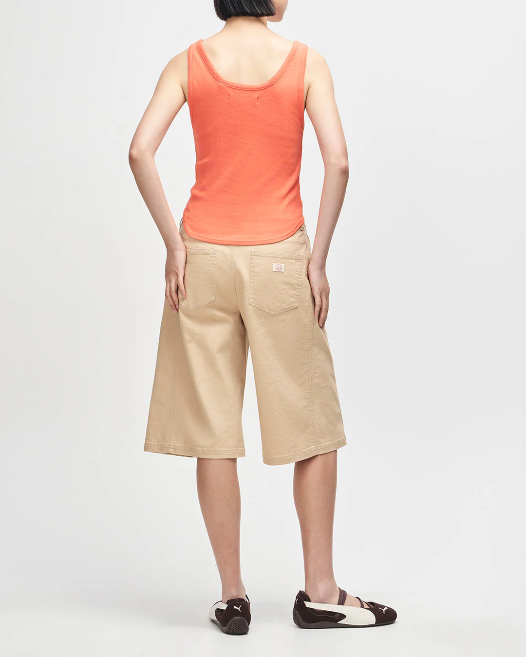June Shield Tank - Flame Orange - Image 7