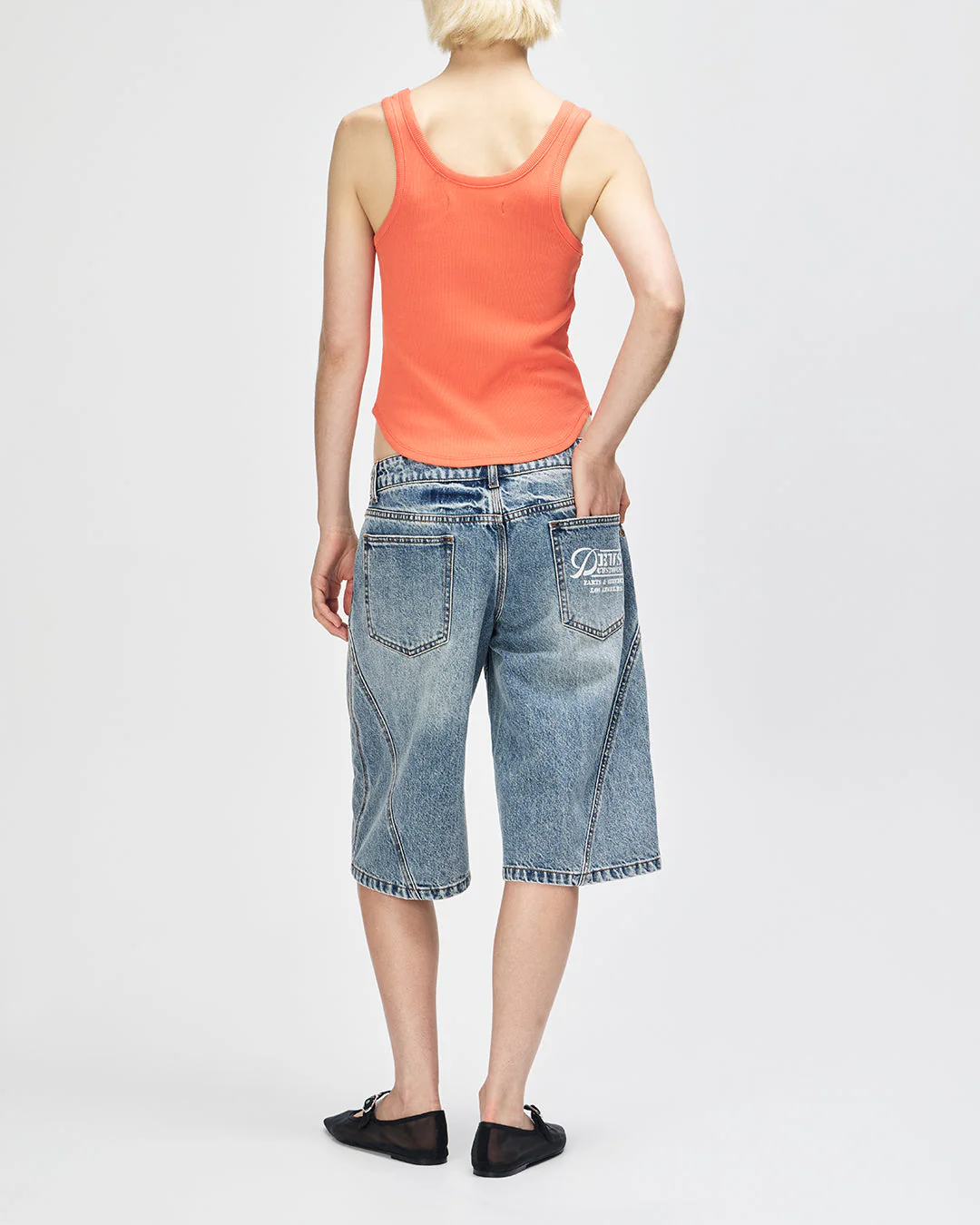 June Shield Tank - Flame Orange - Image 9