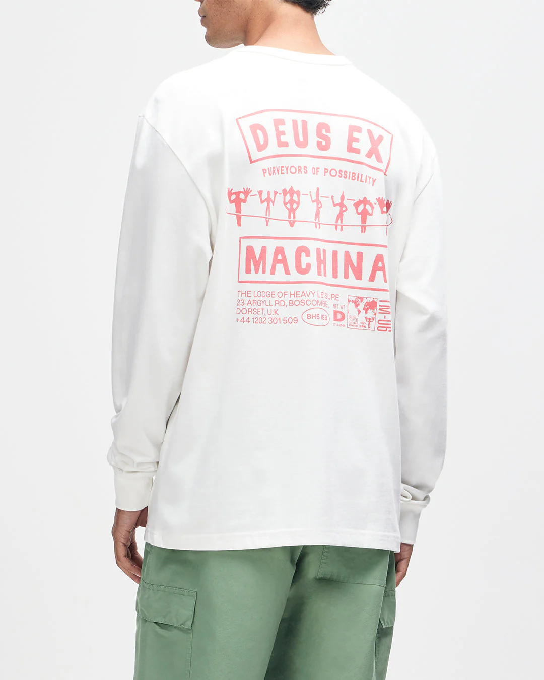 Kumbaya Ls Tee - Vintage White - Image 2