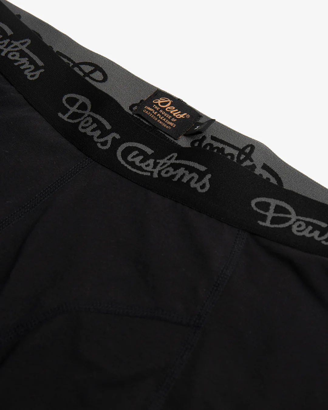 Mid Rise Trunks (3 Pack) - Black - Image 4