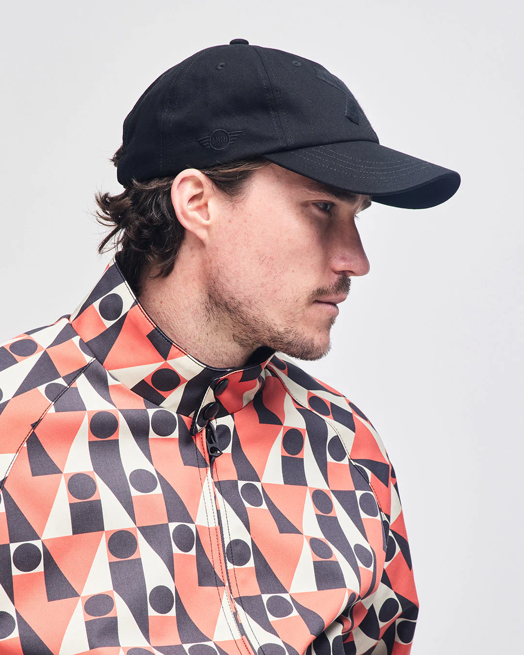 Mini Insignia Cap - Black - Image 6