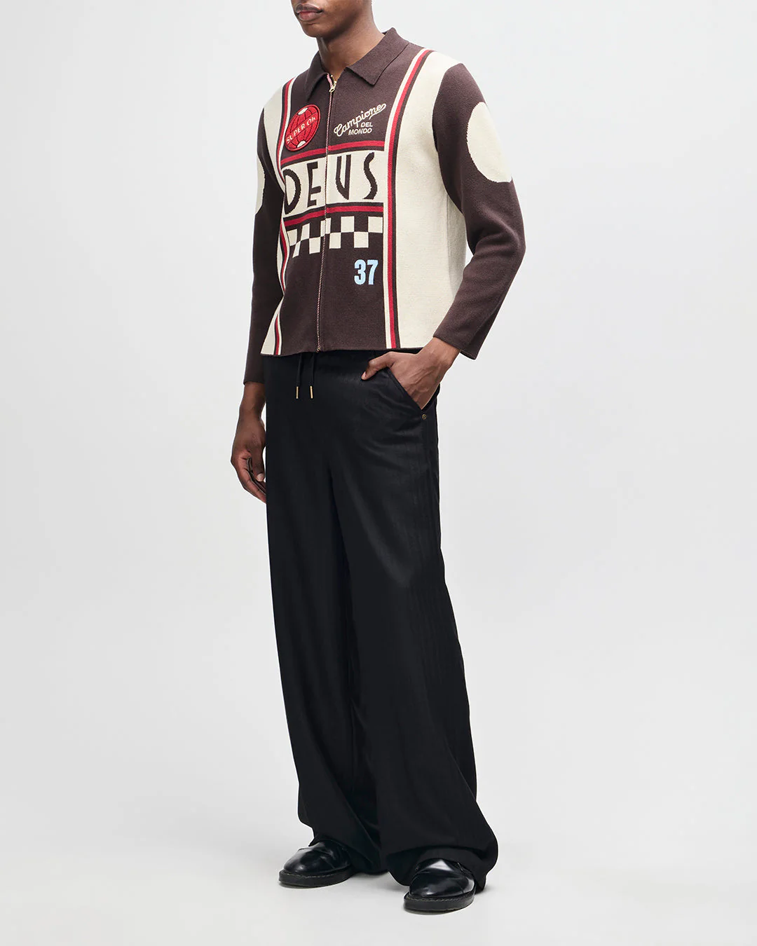 Monte Carlo Knit Cardigan - Java Brown - Image 14