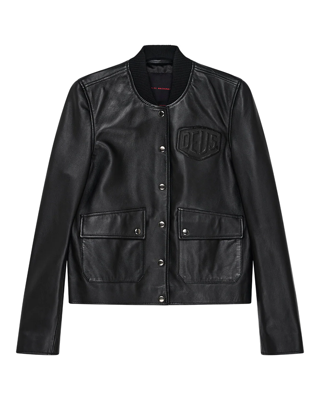 Norton Leather Jacket - Black - Image 7