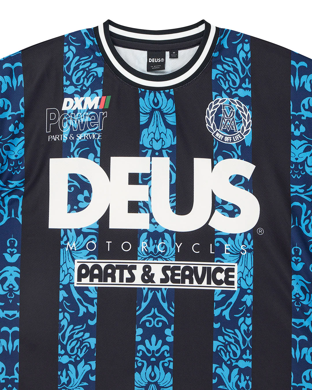 Nouveau Moto Tee - Pageant Blue - Image 6
