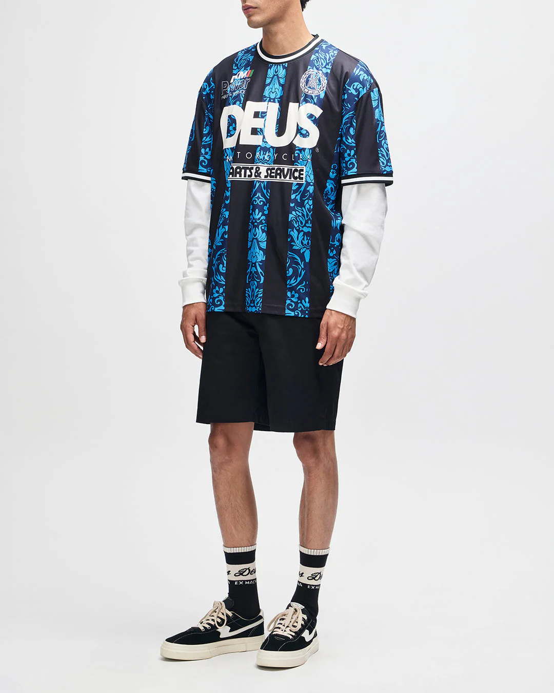 Nouveau Moto Tee - Pageant Blue - Image 9
