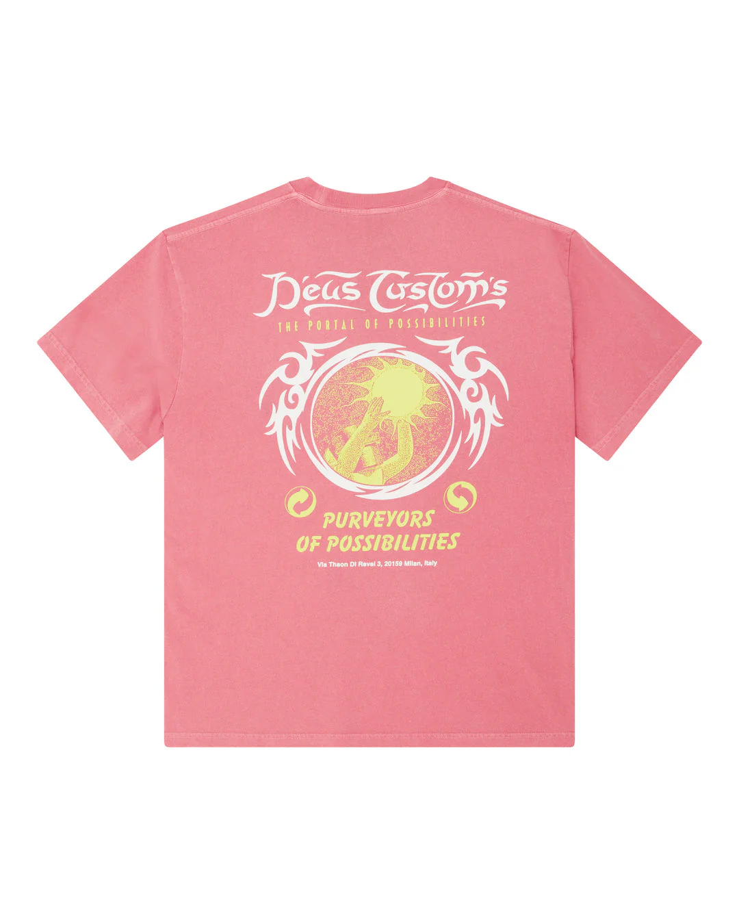 Out Of Reach Tee - Melon Red - Image 2