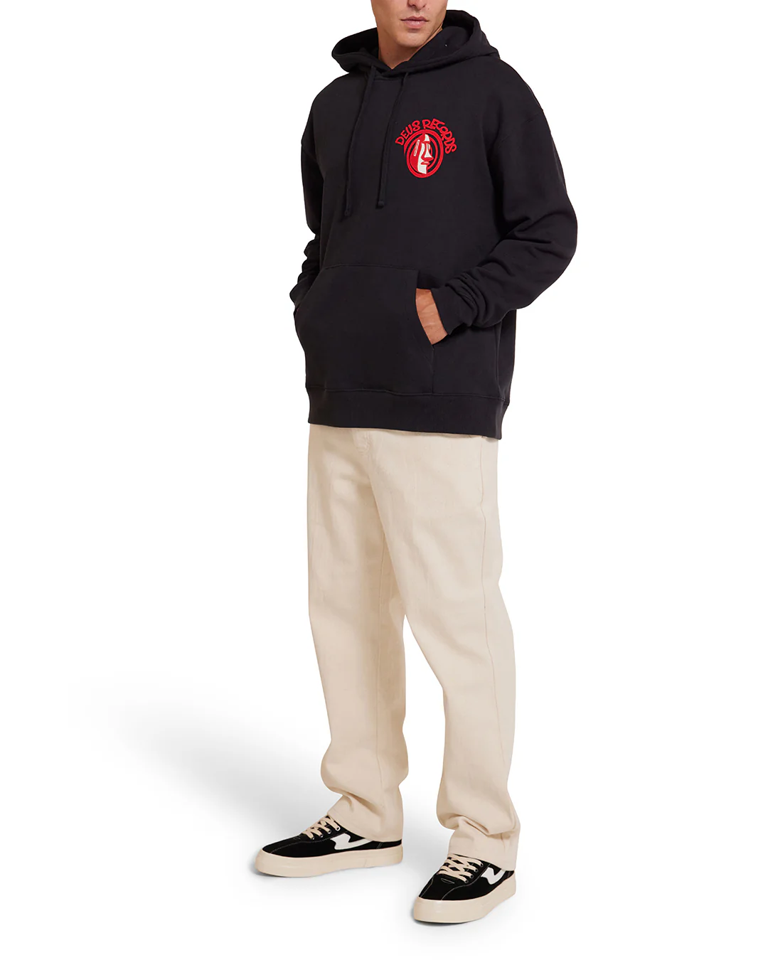 Outerworld Hoodie - Black - Image 3