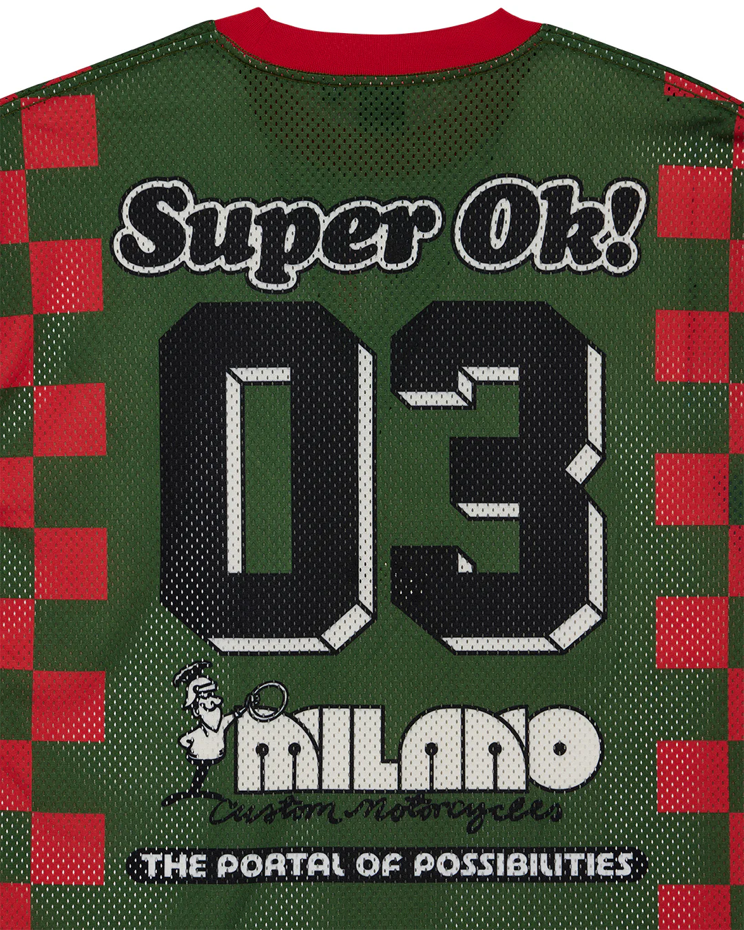 Overlap Moto Jersey - Green Bee - Image 9