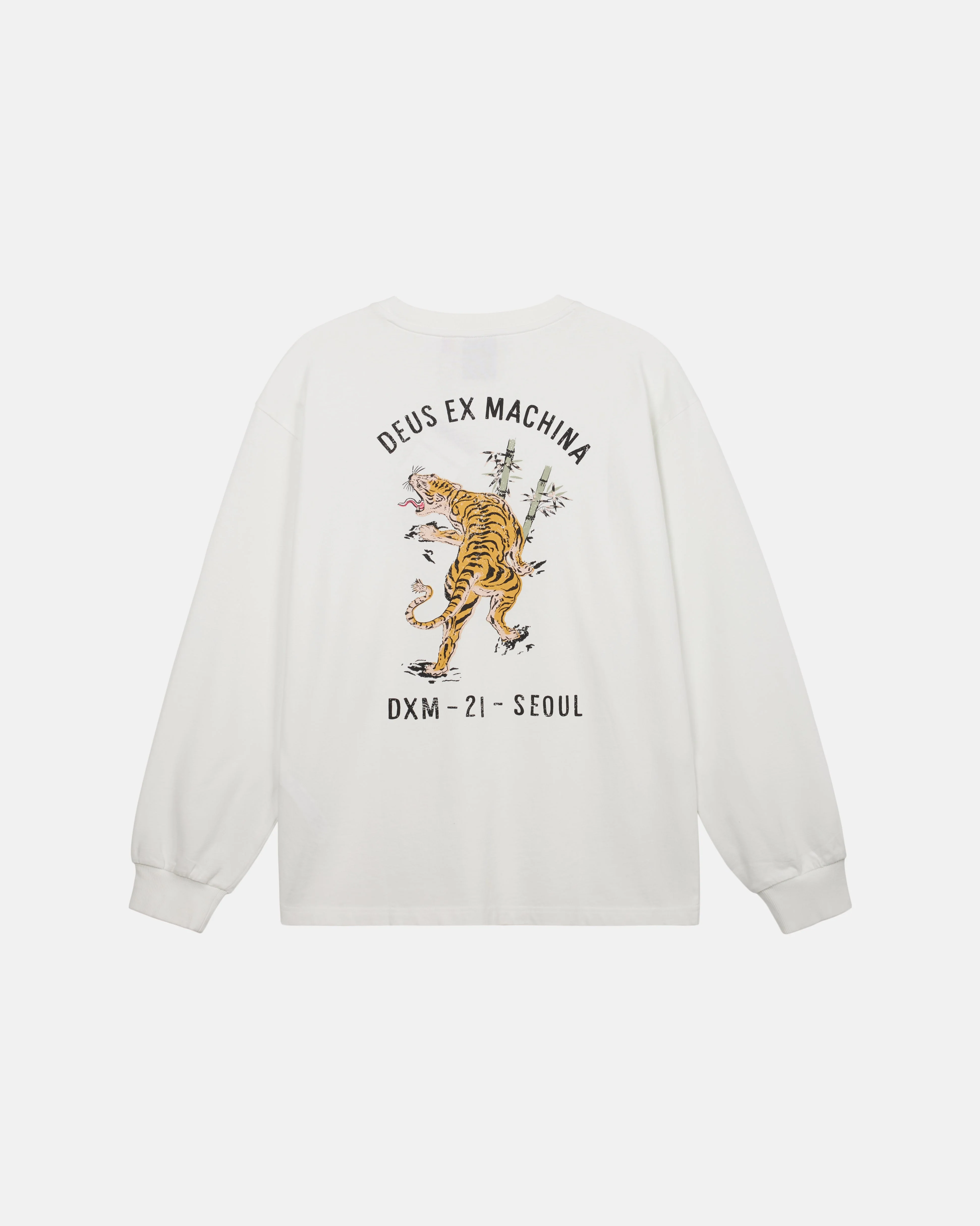 Roar Long Sleeve Tee - White - Image 2