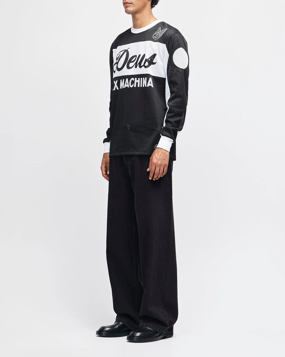 Saber Moto Jersey - Black - Image 4