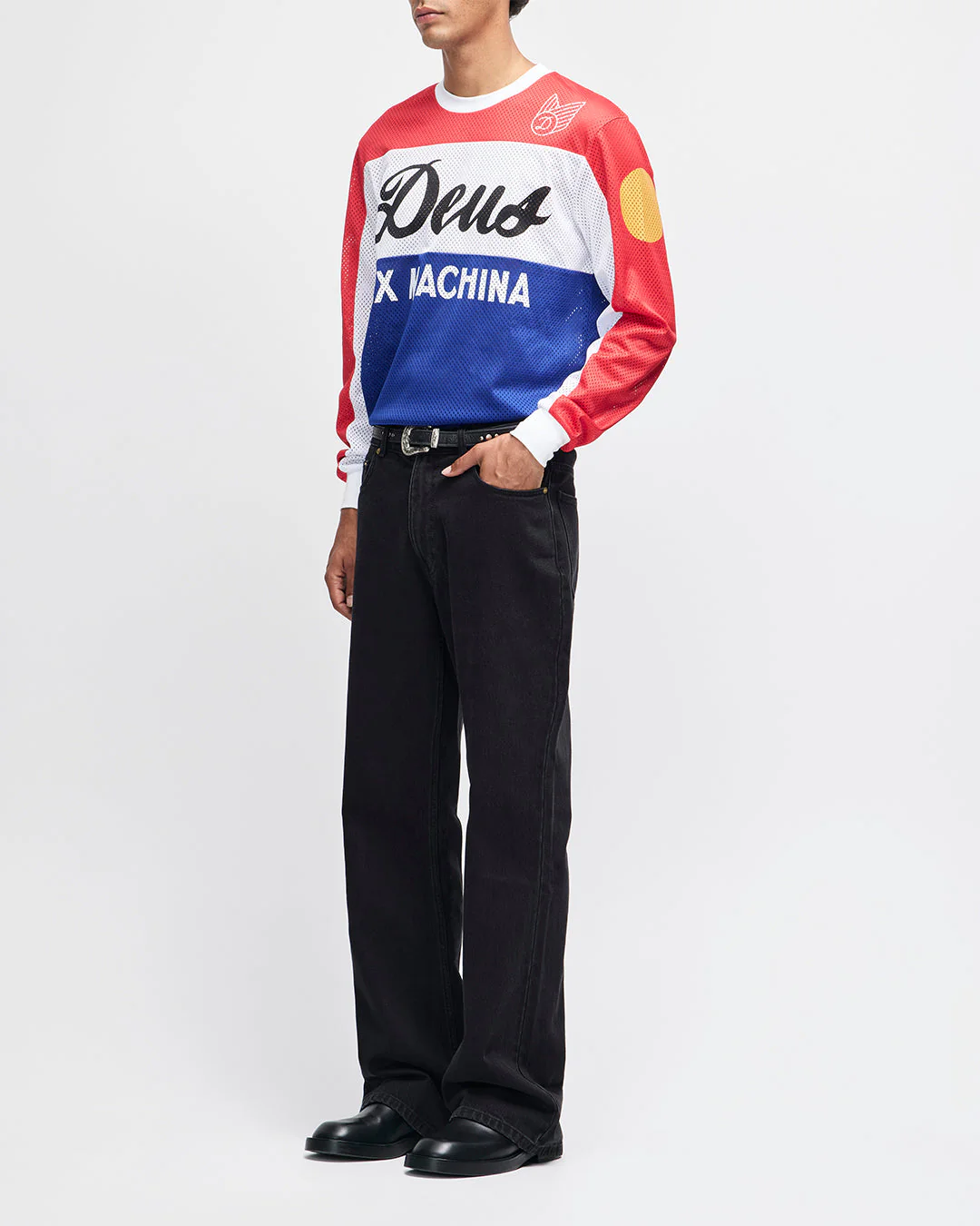 Saber Moto Jersey - Tri Colour - Image 4